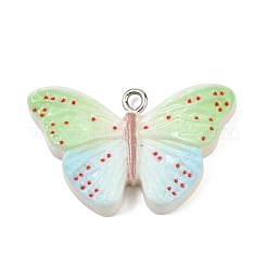Opaque Resin Pendants&nbsp;RESI-I351-01P
