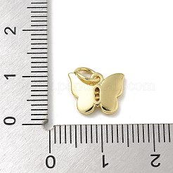 Brass Micro Pave Cubic Zirconia Charms&nbsp;KK-U046-16G-02
