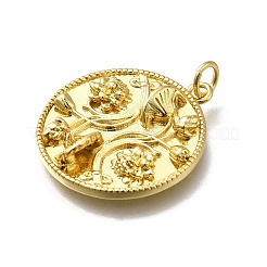 Brass Pendants&nbsp;KK-C090-41G-06