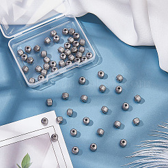 60Pcs 304 Stainless Steel Beads&nbsp;STAS-ME0002-51
