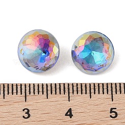 Glass Rhinestone Cabochons&nbsp;RGLA-L029-10B-BBLA
