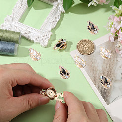 8Pcs 2 Colors Zinc Alloy Cufflinks&nbsp;BUTT-GL0001-13