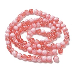 Crackle Glass Beads&nbsp;X1-GLAA-U001-8mm-13