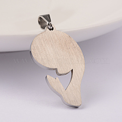 Tarnish Resistant 304 Stainless Steel Pendants&nbsp;STAS-K162-089P