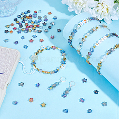 200Pcs 20 Styles Electroplate Transparent Glass Beads&nbsp;GLAA-PH0003-94
