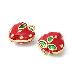 Brass Enamel Charms&nbsp;KK-G462-18MG