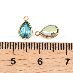 Glass Charms&nbsp;STAS-P437-15E-G