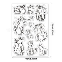 Custom Summer Theme PVC Plastic Clear Stamps&nbsp;DIY-WH0631-0643