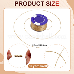 50 Yards Nylon Thread&nbsp;NWIR-WH0816-001C