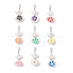 Handmade Polymer Clay Pendant Docorations&nbsp;HJEW-JM03703