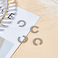 304 Stainless Steel Clip-on Earrings/Pendants&nbsp;STAS-UN0006-20P