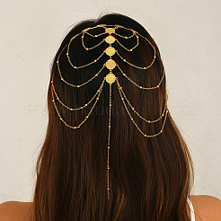 Bohemian Brass Long Tassel Coin Head Chain&nbsp;DY4266