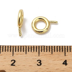 Rack Plating Brass Pendant Bails&nbsp;KK-S397-20A-G