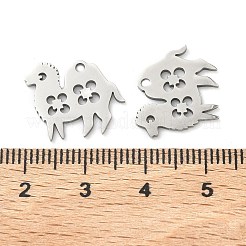 201 Stainless Steel Pendants&nbsp;STAS-F337-04P