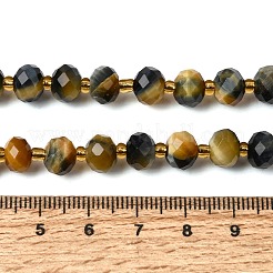 Dyed Natural Tiger Eye Beads Strands&nbsp;G-D105-B11