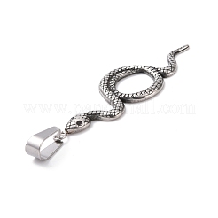304 Stainless Steel Manual Polishing Big Pendants&nbsp;STAS-G276-09AS