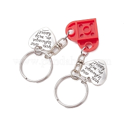 Valentine's Day Resin & Alloy Keychain&nbsp;KEYC-JKC01152