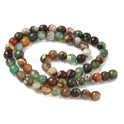 Natural Agate Beads Strands&nbsp;G-C082-A01-52