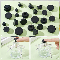 24Pcs 6 Styles Silicone Hole Plugs&nbsp;AJEW-NB0007-80