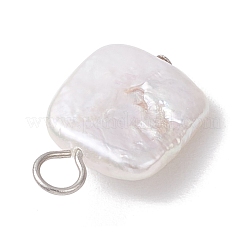 Natural Keshi Pearl Pendants&nbsp;PALLOY-JF04242-02