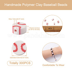 Handmade Polymer Clay Beads&nbsp;LS-BY-TAC0004-07