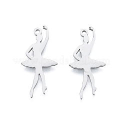 Non-Tarnish 201 Stainless Steel Pendant&nbsp;STAS-B027-01P