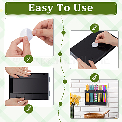 Acrylic Straw Display Holder&nbsp;ODIS-WH0038-194A