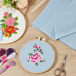 Linen Fabric&nbsp;DIY-WH0430-153A-04