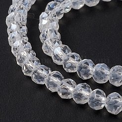 Crystal Glass Rondelle Beads Strands&nbsp;X-EGLA-F049C-03
