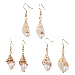 3 Pair 304 Stainless Steel Dangle Earrings for Women Men&nbsp;EJEW-JE06275