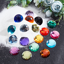 36Pcs 18 Colors Extra Large Jewelry Sticker&nbsp;TACR-FG0001-02