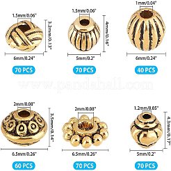 Gear Tibetan Style Alloy Spacer Beads&nbsp;PALLOY-NB0001-94G-NF