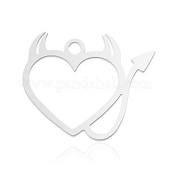 Non-Tarnish 201 Stainless Steel Pendants&nbsp;STAS-N090-LA875-1