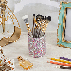 Sequins Plastic Eyebrow Pencil Storage Holder&nbsp;AJEW-WH20130-82F