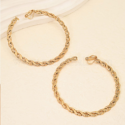Twist 304 Stainless Steel Clip-on Earrings for Women&nbsp;GL5148