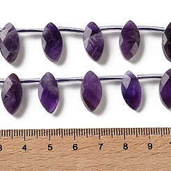 Natural Banded Amethyst Beads Strands&nbsp;G-P607-A09-01