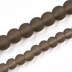 Transparent Glass Beads Strands&nbsp;GLAA-T032-T4mm-MD02
