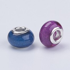 Large Hole Resin European Beads&nbsp;OPDL-R118-M2