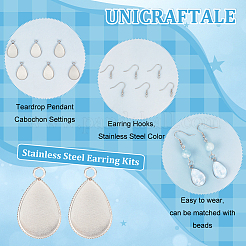 102 Pcs Stainless Steel Earring Kits&nbsp;DIY-UN0002-46P