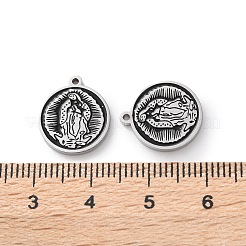 304 Stainless Steel Enamel Charms&nbsp;STAS-M102-19P-01