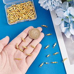 120Pcs Brass Screw Clasps&nbsp;FIND-UN0016-51B