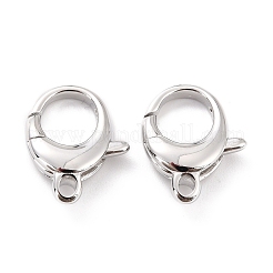 Brass Lobster Claw Clasps&nbsp;X-KK-D065-02P