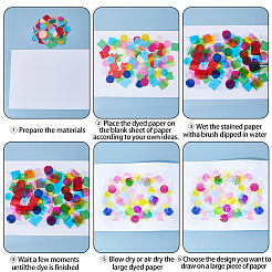 10 Bags Flat Round Paper Confetti&nbsp;DIY-ME0002-97