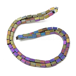 Electroplated Synthetic Non-magnetic Hematite Beads Strands&nbsp;G-A263-C01-01