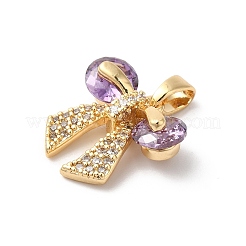 Brass and Glass Pendants&nbsp;KK-C062-099G