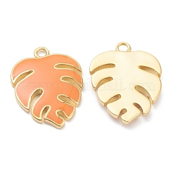 Brass Enamel Pendants&nbsp;KK-H755-01G