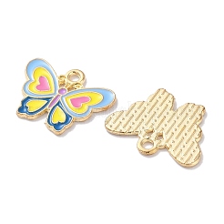 Alloy Enamel Pendants&nbsp;ENAM-O001-10C-G