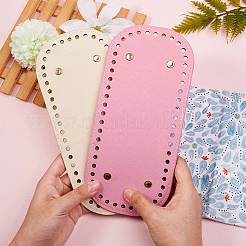 2Pcs 2 Colors PU Leather Knitting Crochet Bags Nail Bottom Shaper Pad&nbsp;DIY-SZ0001-84B