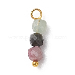Natural Colorful Tourmaline Pendants&nbsp;PALLOY-JF04795