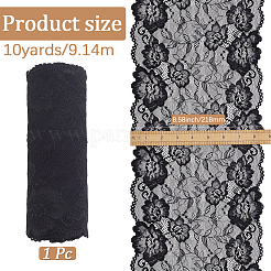 Polyester Lace Trim Ribbon&nbsp;OCOR-WH20006-33B